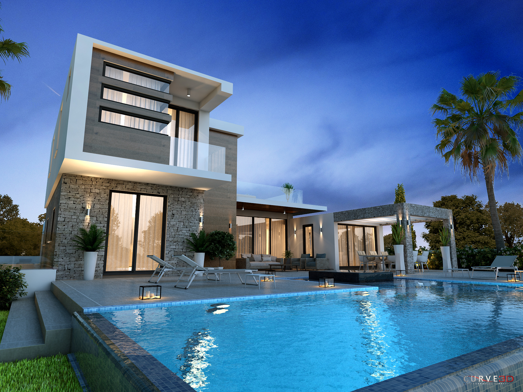 7 Bed – Luxury sea front villa