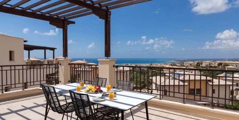 Aphrodite hills apartment - balcony