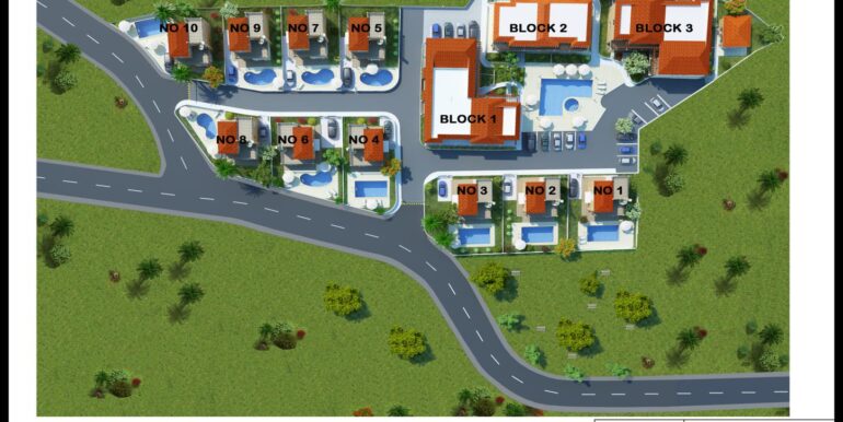 Green Valley Colour site Plan