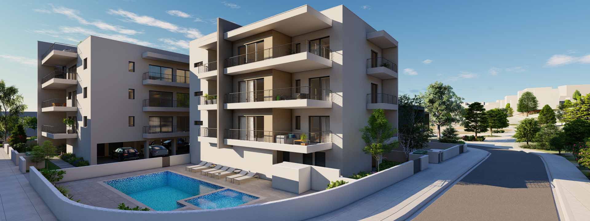 3 Bedroom Apartments – Paphos Town